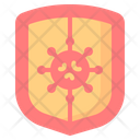 Protection Shield Coronavirus Icon