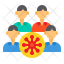Virus Spreading Icon