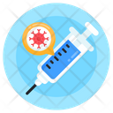Virus Inoculation Virus Vaccination Virus Immunization Icon
