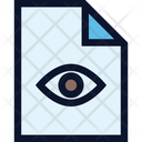 File Document Visible Icon