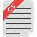 Visual C Source Code File Icon - Download in Flat Style