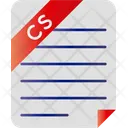 Visual C Source Code File Icon - Download in Flat Style