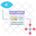 Visual Search Icon - Download in Flat Style