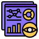 Visualization Graph Report Icon