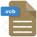 Vob File Document Icon