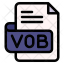 Vob File Type File Format Icon