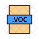 Voc File Voc File Format Icon