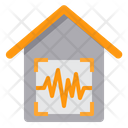 House Security Voice Control Icon