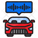 Voice Control Car Icon