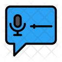 Audio Message Voice Icon
