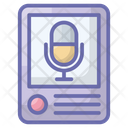 Voice Recorder Microphone Media Icon