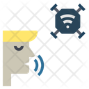 Voice Command Control Icon
