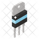 Darlington Transistor Voltage Regulator Electric Schematic Icon
