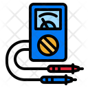 Voltmeter Electricity Tester Icon