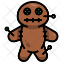 Voodoo Doll Witchcraft Icon