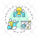 Projektvision Ziel Planung Symbol