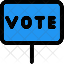 Vote Board Vote Sign Voting Icon