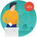 Vote Casting Ballot Voting Icon