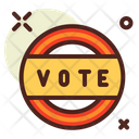 Vote Sticker Vote Poster Election Poster Icon