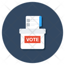 Ballot Box Voting Vote Posting Icon