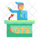 Voting Speech Voting Politics Icon