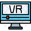 Vr Tv Entertainment Icon