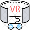 Vr Gamer Gamepad Icon