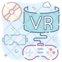 Vr Games Vr Technology Virtual Reality Icon