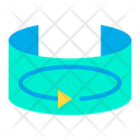 Vr Rotation O Degree Rotation Icon