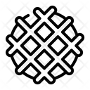 Wafer Icon - Download in Line Style