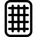Waffle Belgian Snack Icon