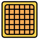Batter Dough Waffle Sweet Icon