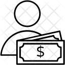 Wages Banknotes Money Icon