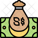 Singapur Wahrung Singapur Geld Geldsack Symbol