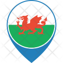 Wales Flag World Icon