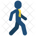 Walking Business Person Icon