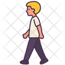 Walking Boy Icon