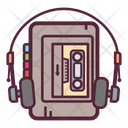 Walkman Player Cassette Icon