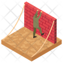 Wall Climbing Icon