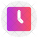 Education Wall Clock Time Icon