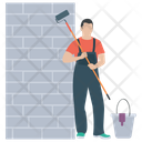 House Painter Wall Painter Building Painter Icon