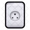 Wall Socket Type D Icon