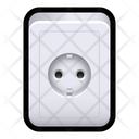 Wall Socket Type F Icon