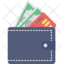 Pocket Cash Holder Icon
