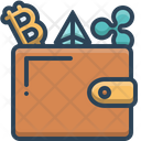 Wallet Digital Money Icon