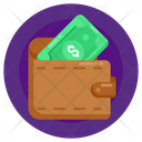 Wallet Purse Notecase Icon