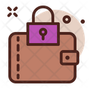 Wallet Lock Icon