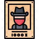 Wanted Search Leaflet Icon