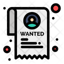 Wanted Person Icon