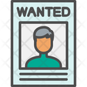 Wanted Poster Thief Wanted Icon